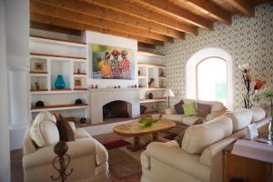 Istumisnurk majutusasutuses La Casona de los Colibríes