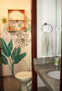 Kylpyhuone majoituspaikassa Casas Barlovento
