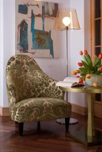 Posezení v ubytování Boutique Hotel SEITNER HOF München Pullach