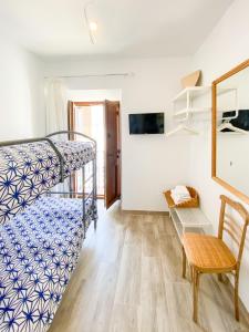 Postel nebo postele na pokoji v ubytování Casa La Aduana