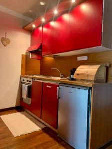 Una cocina o zona de cocina en Cervinia Ski In Ski Out - Spacious Apartment