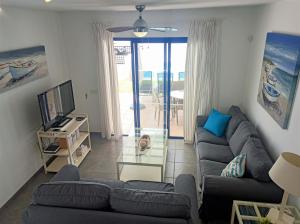A television and/or entertainment centre at Casa Tacande