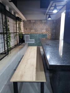 A kitchen or kitchenette at Aima Ibagué