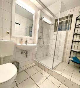 Ένα μπάνιο στο Beachhouse Schwedeneck