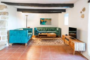 Gallery image of A 3bedroom country house, with pool close to beach in Roumelí