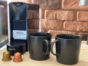 Kaffe- og tefaciliteter på Capstay Roubaix Lille private shower & Netflix + 51 billeder