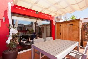 Balkón nebo terasa v ubytování Stay U-nique Apartments Sagues + 8 fotografií