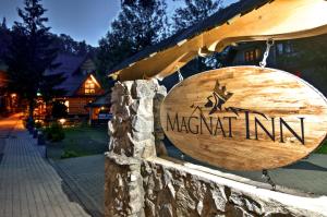 Certifikát, hodnocení, plakát nebo jiný dokument vystavený v ubytování Magnat Inn Sauna & Relax
