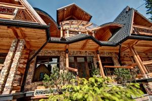 Budova, kde se bed and breakfast nachází