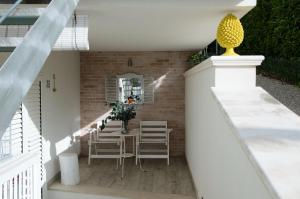 Balkón nebo terasa v ubytování Villa Volli Three Rooms