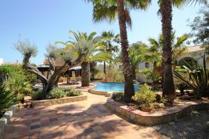 The swimming pool at or close to Riumar "Pedro", 270m to beach, private pool, On-Site-Service, dog beach
