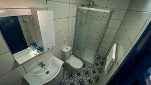 Koupelna v ubytování merih butik hotel + 37 fotografií