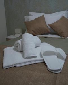 Postel nebo postele na pokoji v ubytování Frebi's Home - Bed & Breakfast