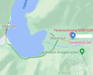 Ferienwohnung Stricker في اوبرترون: خريطة ديربشاير ومطار ديربشير