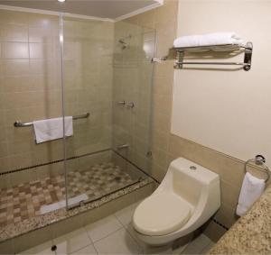 Kúpeľňa v ubytovaní Hotel Plaza Juan Carlos
