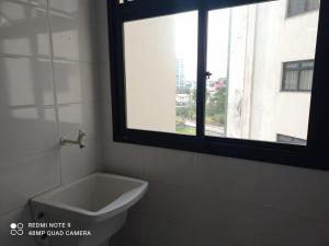 Ein Badezimmer in der Unterkunft Double Beach - Um cantinho inesquecível da Praia do Morro, lugar de tranquilidade e mar calmo