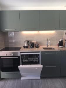 Cucina o angolo cottura di LUXURY vertical open space