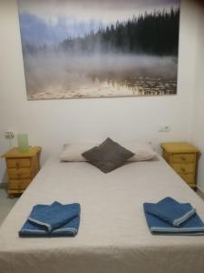 Posteľ alebo postele v izbe v ubytovaní TRIANA PUREZA 12-14