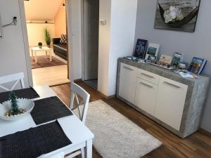 Kuchyň nebo kuchyňský kout v ubytování Esztergom apartman + 10 fotografií