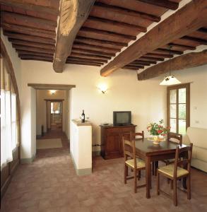 TV i/ili zabavni centar u objektu Castello Di Meleto