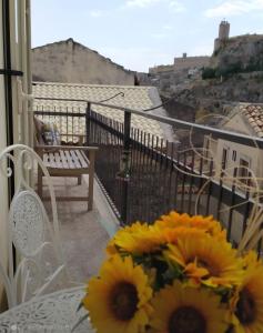 Balkón nebo terasa v ubytování Il terrazzo dei nonni