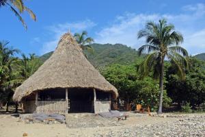 山林小屋周边自然景观