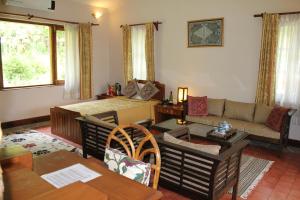 Χώρος καθιστικού στο The Begnas Lake Resort & Villas