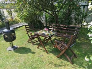 Zahrada ubytování Ferienhaus - Roggentin