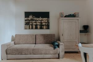 Posezení v ubytování Apartmány Tiskárna