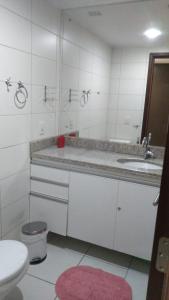 A bathroom at Betel Beach Flat Boa Viagem