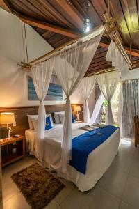 Ένα ή περισσότερα κρεβάτια σε δωμάτιο στο Hotel Solar do Imperador