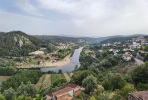 Ptičja perspektiva nastanitve Apartamento Mondego