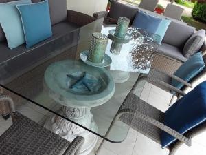A seating area at Locanda Bellavista