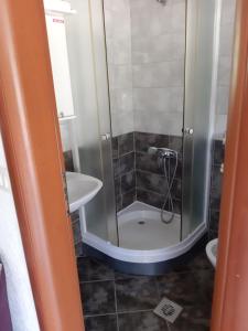 Koupelna v ubytování Apartman Tristan