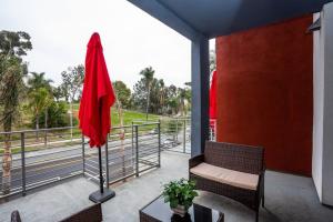 Balkón nebo terasa v ubytování Studio with Large Balcony- San Diego Gateway