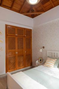 Ένα ή περισσότερα κρεβάτια σε δωμάτιο στο Apartamento la grajita