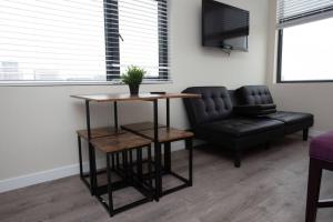 TV a/nebo společenská místnost v ubytování Premier Location with Great Scenic Downtown View