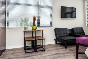 TV a/nebo společenská místnost v ubytování Next to San Diego Downtown - Cali King Size Studio