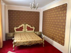 Postel nebo postele na pokoji v ubytování Lambach Villa