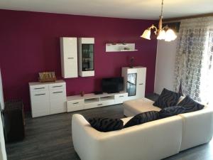 Et opholdsområde på Villa Dijana