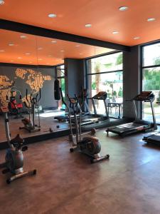 Het fitnesscentrum en/of fitnessfaciliteiten van Olimpia Garden 219