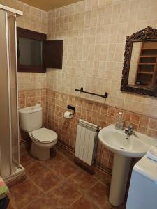 Kúpeľňa v ubytovaní Casa del Águila Dorada