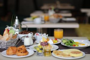 Essen im Hotel oder in der Nähe