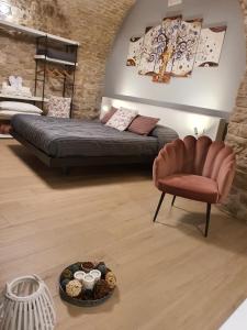 A seating area at Suite 123 Luxury B&B Con Jacuzzi