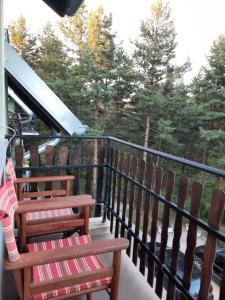 شرفة أو تراس في Apartman Ristic