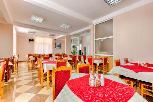 HOTEL DANA餐厅或其他用餐的地方