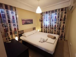Posteľ alebo postele v izbe v ubytovaní Casa Bella a Skala 2