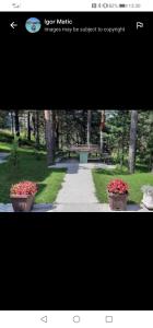 حديقة خارج Apartman Ristic