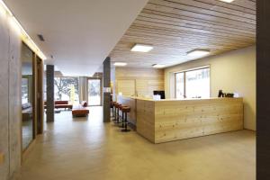 Vstupní hala nebo recepce v ubytování Scuol Youth Hostel