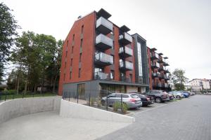 Budynek, w którym mieści się apartament